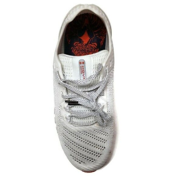 Under Armour HOVR Sonic Auburn Tigers Running Sneakers Shoes White Mens 8.5 main image 2